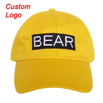 Custom OEM Prekės ženklas Logotipas Beisbolo Tėtis Bžūp Unisex Pasirinktinis Dydis Pamokų Minkštas Audinys Atgal Dirželis Snapback 100-% Medvilnės, Saulės, Skrybėlę