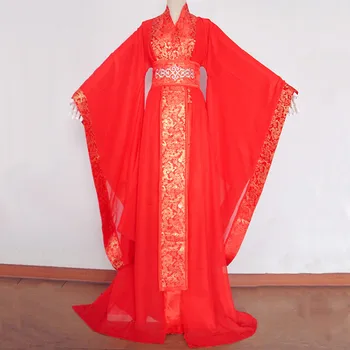 Kinijos Anime Tian Guan Ci Fu Xie Lian Cosplay Kostiumų Raudona Vestuvinė Suknelė, Kostiumai, Pilnas Komplektas Helovyno Cosplay Apranga Moterims