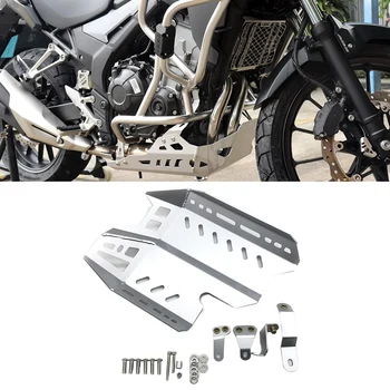 Honda CB500X CB 500X CB400X 2019 2020 2021 Motociklo Variklio Apsaugos, Dangtelis, Važiuoklės Pagal Guard Slydimo Plokštė Sidabrinė