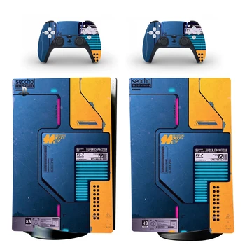 Naujas Dizainas PS5 Digital Edition Odos Lipdukas, Decal Padengti 5 PlayStation Konsolės & Valdytojai PS5 Odos, Vinilo Įklijos