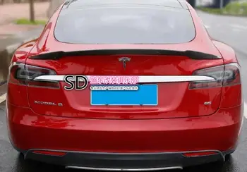 Tinka Tesla model s 2014-17 anglies pluošto galinis spoileris galinis sparnas