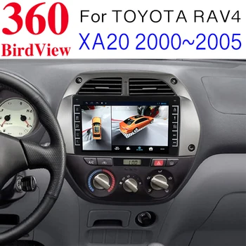 TOYOTA RAV4 XA20 2000~2005 m. Automobilio Multimedijos Radijo Navigacijos GPS NAVI Grotuvas Integracijos CarPlay 360 BirdView 3D