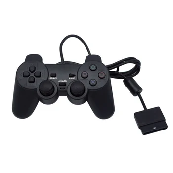 Laidinio Gamepad For PS2 Valdiklis Skirtas Sony Playstation 2 Valdiklio Dvigubos Vibracijos Šoko Joypad Konsolės Priedai