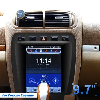 Tesla Stiliaus Multimedia Player Galvos Vienetas Stereo Ekrano Automobilių GPS Navigacijos Už 