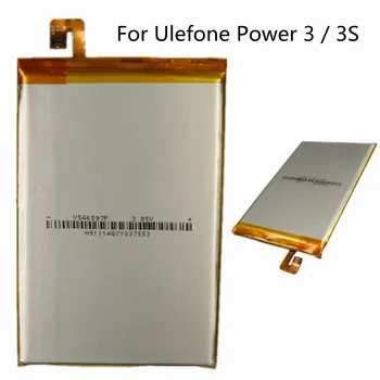 Mobiliojo Telefono Baterija 6080mAh Už Ulefone Galia 3 3 Power3 Power3S Aukštos Kokybės Originalias Li-ion Baterija