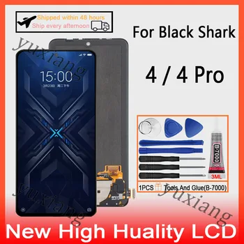 Originalus AMOLED Už Xiaomi Black Shark 4 RYKLYS PRS-A0 LCD Ekranas Jutiklinis Ekranas skaitmeninis keitiklis Black Shark 4 Pro 
