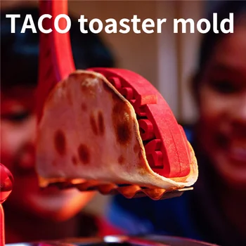 TACO skrudintuvas taco turėtojas nelipnius virtuvės įrankiai traškūs pyragas priėmimo Meksikos tortilla pelėsių Cheddar, siūlanti maisto gaminimo įrankiai