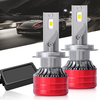 Yi16 - F5 automobilių žibintų lemputės H1 H7, 9006 H11 yra universalus šviesos gavimas, pagaminti iš XHP 3570 LED lustas,gali išėjimas 12v 6000k akiratyje