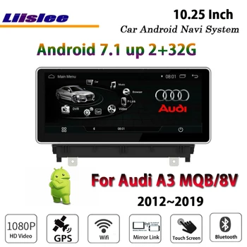Liislee Automobilių Android 7.1 2G RAM 32ROM Audi A3 MQB 8V 2012 m. iki 2019 Radijo Vaizdo Carplay GPS Navi Žemėlapis Navigacija, Multimedija