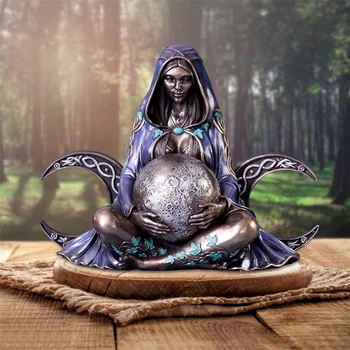 Tūkstantmečio Gaia Deivės Motinos Žemės Statula Naujas Zen Aukuro Namų Dekoro Meno Figūrėlės Pobūdžio Motinos Skulptūra Witchy Kambarys Dovana
