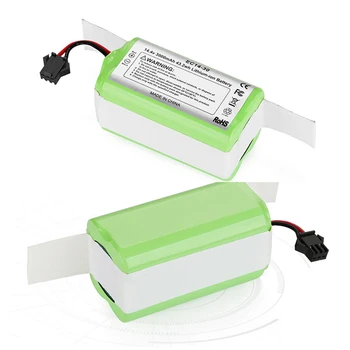 14,4 V Li-ion Baterija Conga Kompetencijos 990 950 1090 Ecovacs Deebot N79 DN620 Eufy Robovac 11S 35C X500 S15 Haier TAB-T550WSC