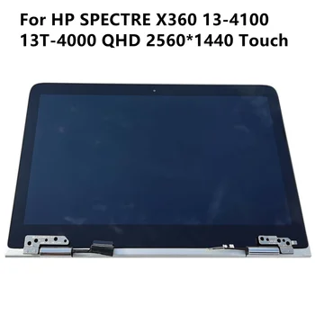 13.3 Colių HP Spectre X360 13-4003DX 13-4103DX 13-4101DX QHD 2560*1440 Jutiklinis LCD Ekrano Pakeitimas skaitmeninis keitiklis Asamblėja