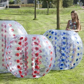 Nemokamas Pristatymas Burbulas Futbolo Kamuolys Dia 5' (1,5 m), Pripučiami Bamperis Burbulas Kamuoliukus Suaugusiems Burbulas Futbolo