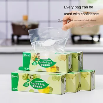 Saran Wrap Šviežių Saugojimo Krepšys Namų Maisto Šaldytuve Sub Pakuotės Sandarų Maišelį Augalinės Uždaromos Šviežių Saugojimo Krepšys Sutirštės