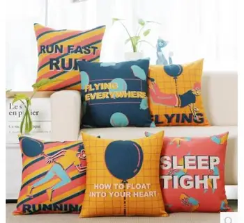 medvilnės skalbiniai mada sporto pagalvėlė padengti užvalkalas dekoratyvinis dangtelis atlošo pagalvėlė aikštėje pagalvės užvalkalą sofa dekoras