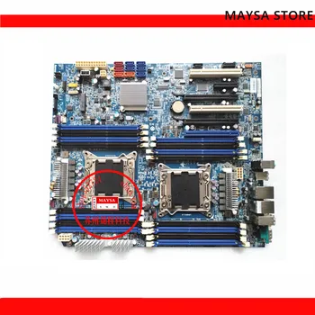 03T6732 Lenovo ThinkStation D30 C30 Nešiojamas Plokštė LGA 2011/C602 ECC REG DDR3 REV 2.0 100% darbo