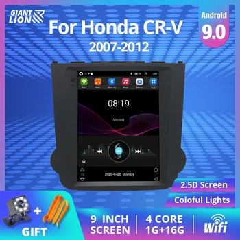 2DIN Android 9.0 Automobilio Radijo Honda CRV CR-V 3 RE 2006 2008 2010 2012 Galvos Vienetas Automobilio Multimedijos Vaizdo Grotuvas, Navigacija GPS DVD