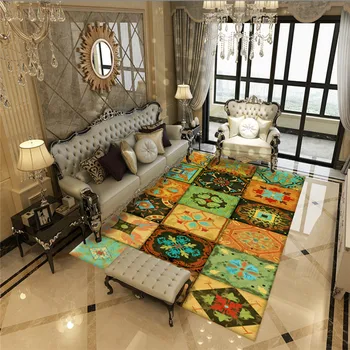 Persų Stiliaus Svetainės Kilimų Šiaurės Stiliaus Kilimas Miegamojo Sofa-Lova, Žurnalinis Staliukas, Marokas Kilimas Studijų Kambario Grindų Kilimėlis