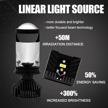 G39-T9 automobilių žibintų lemputė H4 yra universalus led šviesos gavimas, pagaminti iš spt chip ir Kondensatorius Objektyvą,gali išėjimas 12v 6000K vietoje šviesos