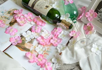 Guelder žiedlapių vestuvių prekių ranka mesti gėlės, vestuvių papuošimas žiedlapiais santuokos lova apdaila namo 