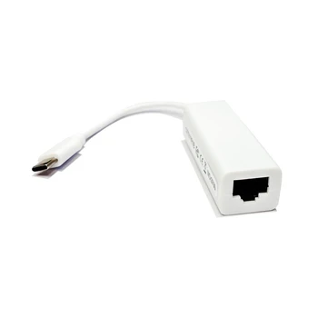 USB 3.1 Tipas-C RJ45 Enthernet Lan Adapteris USB-C RJ45 Konverteris USB Tipas-C Tinklo Kortelės Adapteris, skirtas Macbook Priedai