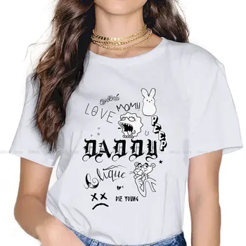 Piktogramos dėl kokių Moteriškų Drabužių Lil Peep Hellboy Negabaritinių marškinėliai Harajuku Derliaus Moteris Viršuje