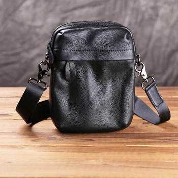 AETOO Oda mažas maišelis vyrų pečių maišą odos mini vasaros korėjos versija atsitiktinis nešioti-Japonų kuprinė-krepšys m