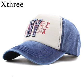 xthree Beisbolo Kepurė Vyrams Įrengtas Skrybėlę Bžūp Gorra Hombre Hip-Hop Casquette Kaulų Snapback Skrybėlės Moterims