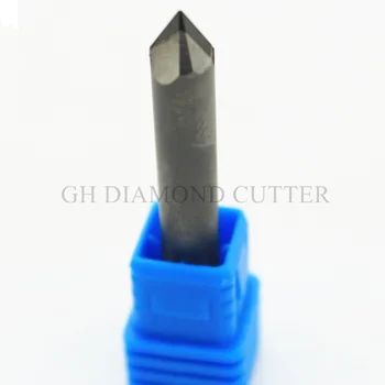 Diamond cnc graviravimo įrankiai cnc granito akmens pjovėjai 5VNT Skersmuo 10mm XL70X04mmX105 arba 90 laipsnių Akmens Graviravimas Bitai