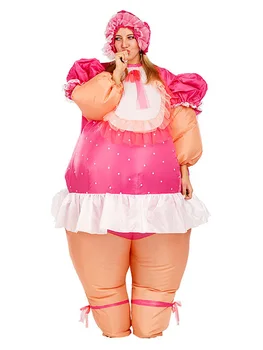 JYZCOS Baby Doll Pripučiamas Kostiumas Kūdikių Cosplay Kostiumas Gimtadienio Šventė Šalies Fancy Dress Oro Pūtimas Apranga