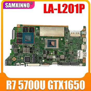 LA-L201P Plokštę Acer SFX14-41G Nešiojamojo kompiuterio pagrindinę Plokštę su CPU R7 5700U RAM 16G GPU GTX1650 4G 100% Bandymo Darbai