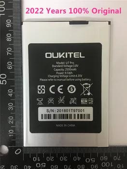 Už Oukitel U7 Pro Bateriją, Aukštos Kokybės Pakaitinis 2500mAh Bateria Akumuliatorius