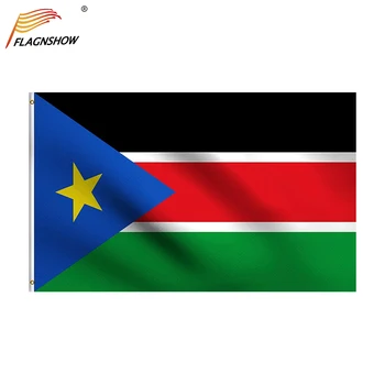 Flagnshow Pietų Sudano Sudano Vėliavą, 3X5 Ft 100% Poliesterio, Atsparus UV Reklama