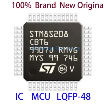 STM8S208CBT6 STM STM8S STM8S208 STM8S208CB STM8S208CBT 100% visiškai Naujas Originalus IC MCU LQFP-48