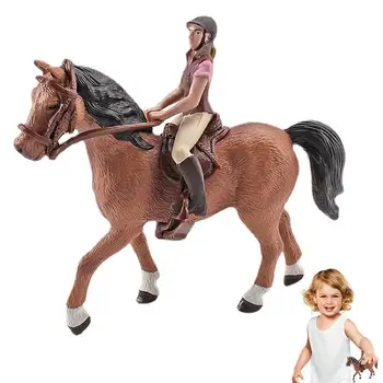 Arklių Modelis Žaislai, Saugus Ir Stiprus Modeliavimas Arklių Žaislas Įdomus Modelis Ir Patvarus Plėtros Pažinimo Žaislas Berniukams Vaikas Lopšelio