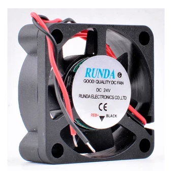 Visiškai naujas originalus RUNDA 3cm 3010 30x30x10mm 30mm ventiliatorius 24V 0.10 mikro įkroviklio galios aušinimo ventiliatorius