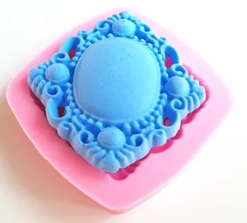 3D Deimantų Formos Silikoninis Minkštas Pyragas Pelėsis