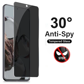 Pilnas draudimas Anti Spy Grūdintas Stiklas Xiaomi Mi 12T Pro Privacy Screen Protector Filmas Xiaomi 12T Stiklo
