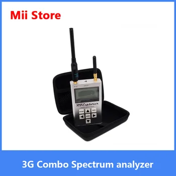 RF Explorer-3G Combo Spektro analizatorius rankoje spektrometras gali būti naudojamas matuoti 15-2700Mhz
