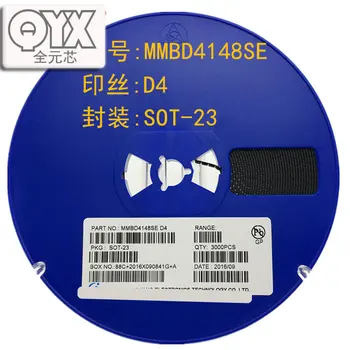 1000PCS/DAUG MMBD4148SE silkscreen D4 SOT-23 perjungimo diodas