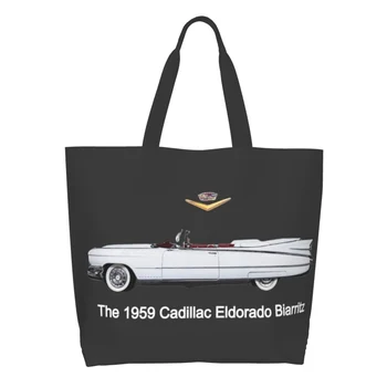 1959 Cadillac Eldorado Biarritz Spausdinti Atsitiktinis Nešti Didelės Talpos Rankinės Cadillac 