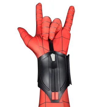 Marvel Spiderman Peter Parker Cosplay Pirštinės Keršytojas Superhero Interneto Šaulys Rekvizitai Papuošti Pav Žaislas Cosplay Paleidimo Dovana