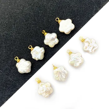 1pcs Natūralių Gėlavandenių Perlų Pakabukas Baroko Granulių Aukštos Kokybės Juvelyrikos Priėmimo 