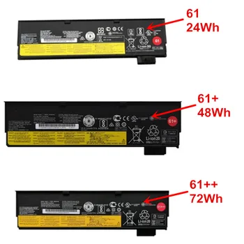 61 61+ 61++ Originalus Laptopo Baterijos 01AV423 01AV424 01AV425 01AV427 01AV490 Lenovo ThinkPad T470 T480 T570 T580 P51S P52S