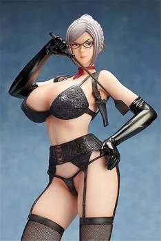 Bandai Kūrybos rankų darbas 1/4 Anime Seksualus Grils Statulėlės Kalėjimo Mokyklos Shiraki Meiko PVC Kolekcijos Modelis Paveikslas 41cm