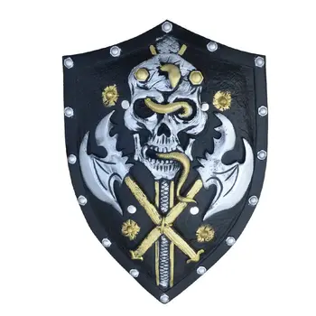 [Juokingi] Modeliavimo piratų kaukolės Shield kareivis ginklų modelis suaugusiųjų vaikų cosplay žaislas Kostiumas šalis Baras kambario dekoracija dovanos