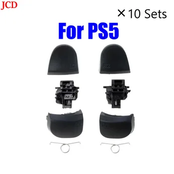 JCD 10 Rinkiniai PS5 Valdytojas R2 L2 R1 L1 Sukelti Mygtuką, Spyruoklės, PS5 Gamepad Remontas Priedai
