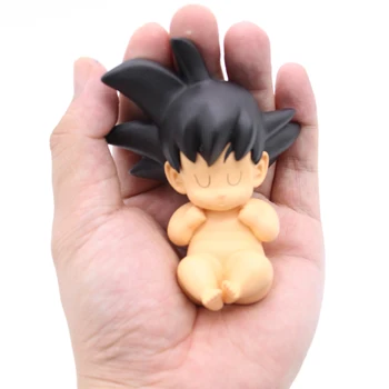 10cm Dragon Ball Z Baby Kūdikių SŪNUS GOKAS Kawaii PVC Veiksmų Skaičius, Surinkimo Modelis Žaislas