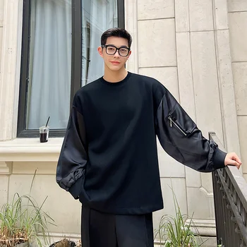 Naujas Vyrų Palaidinės Hip-Hop Puloveris Kratinys Streetwear Atsitiktinis Mados Mens Drabužius Korėjos Harajuku Stilius Laisvas Didelio Dydžio Q08