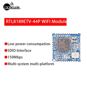 RTL8189ETV-44P belaidžio wifi modulis RTL8189ETV chip 2.4 GHz dažnio IEEE 802.11 b/g/n SDIO sąsaja VIDURIO STD GPS E-Knyga